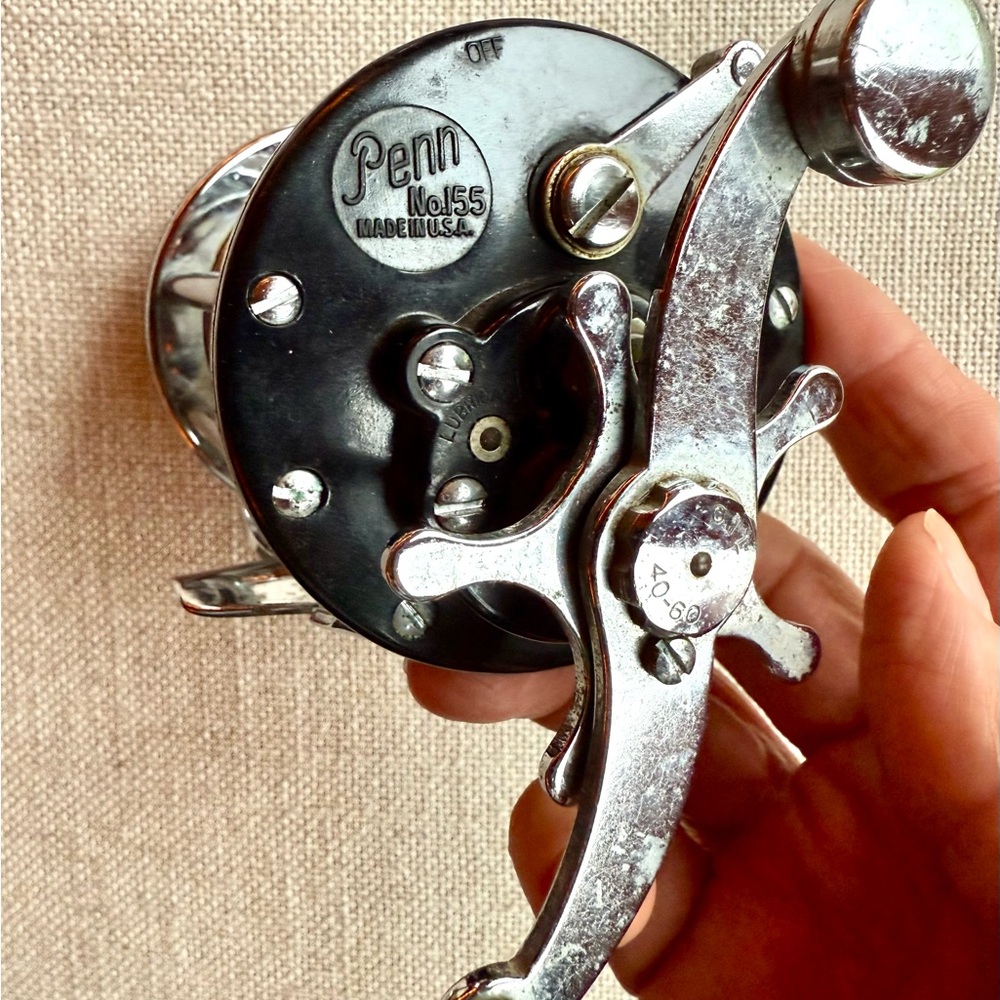 Fishing reel by Penn. No. 155